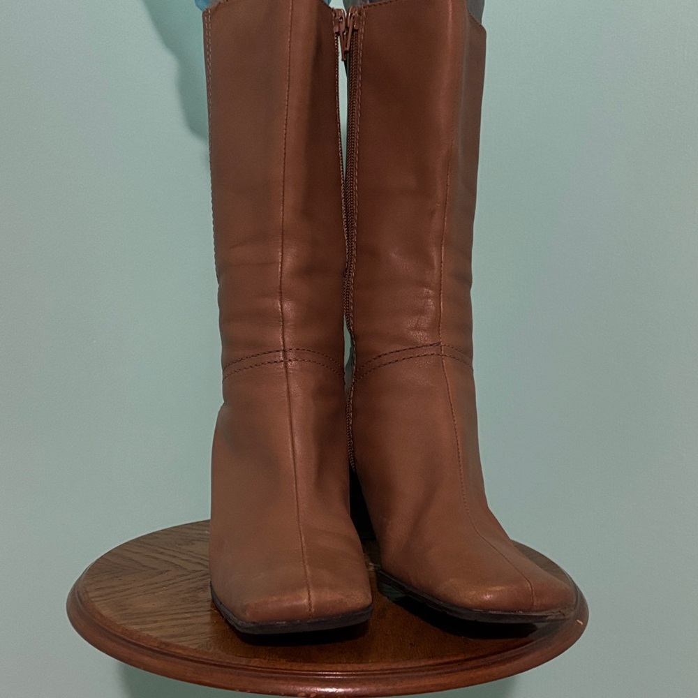 Bandolino Tan Heeled Boots